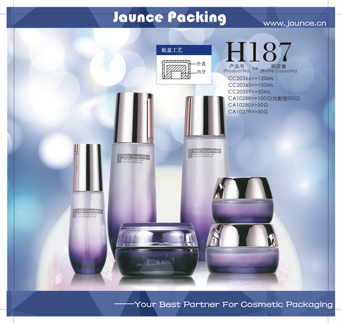 Glass Bottle JH-HX-H187