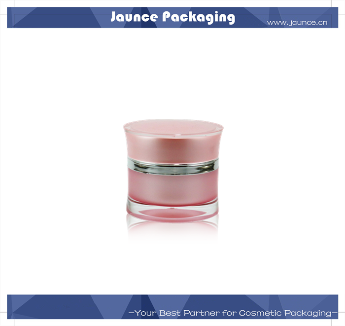 Acrylic ​Pink Body Cream Jar