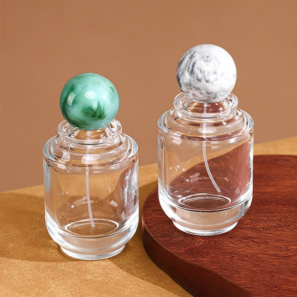 jaunce industrial 100ml glass perfume bottles with 15mm neck size for pump matching