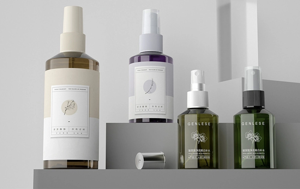 jaunce industrial custom pet spray bottles with fine mist pumps